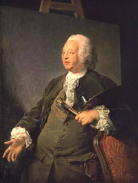 Portrait of Jean-Baptiste Oudry (1686-1755) from Jean-Baptiste Perronneau