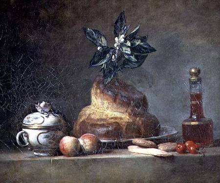 The Brioche or The Dessert from Jean-Baptiste Siméon Chardin