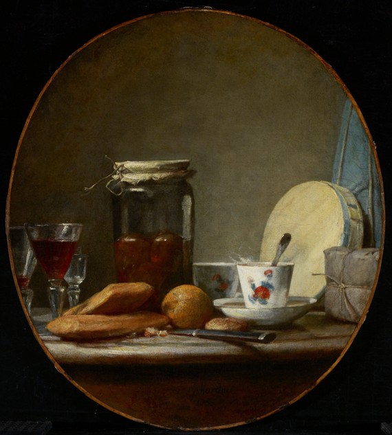 Jar of Apricots from Jean-Baptiste Siméon Chardin