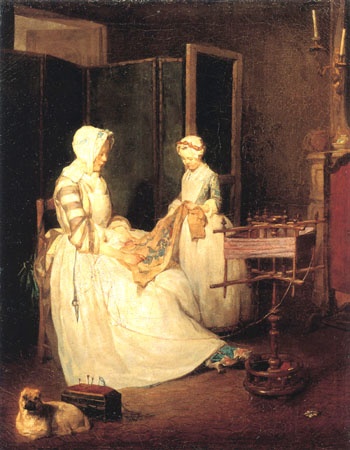 Die eifrige Mutter from Jean-Baptiste Siméon Chardin