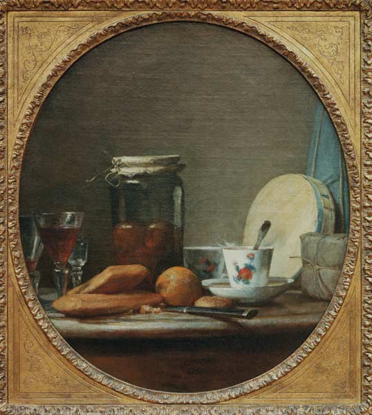 The Jar of Apricots from Jean-Baptiste Siméon Chardin