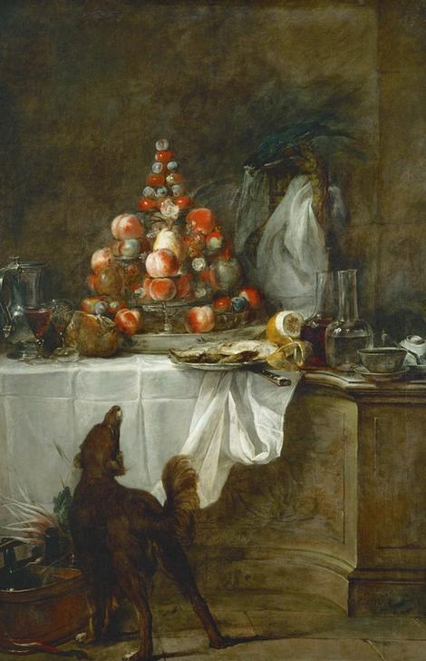 Le buffet from Jean-Baptiste Siméon Chardin