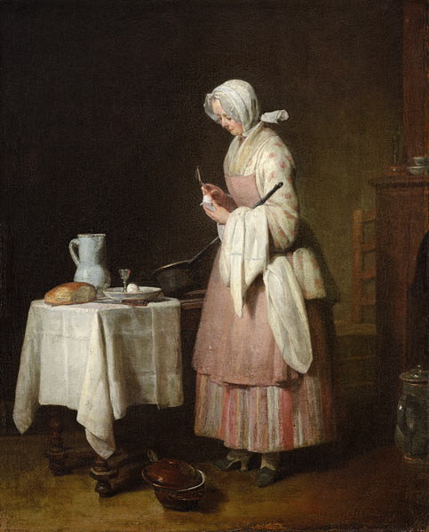Die fürsorgliche Krankenpflegerin from Jean-Baptiste Siméon Chardin