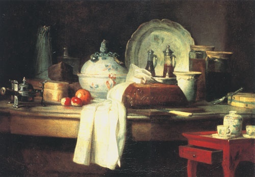 Die Speisekammertabelle from Jean-Baptiste Siméon Chardin