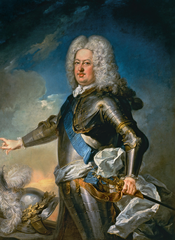 Portrait of Stanislas Lesczinski (1677-1766) King of Poland from Jean-Baptiste van Loo