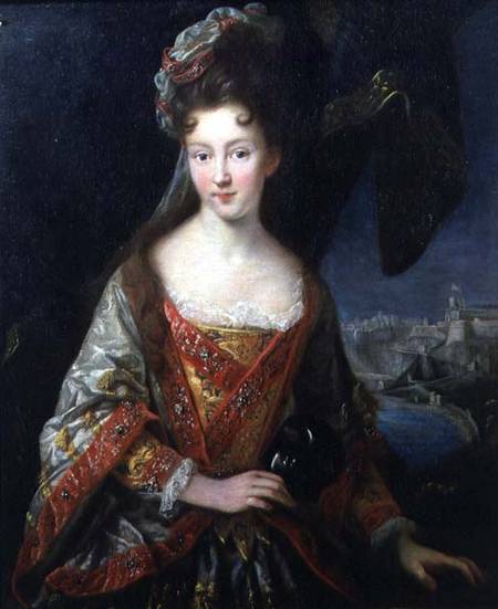 Portrait of Princess Louise-Hippolyte (1687-1731) from Jean-Baptiste van Loo