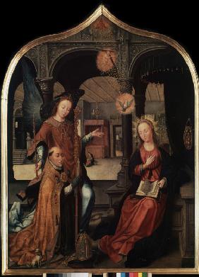 The Annunciation (Triptych, Central panel)