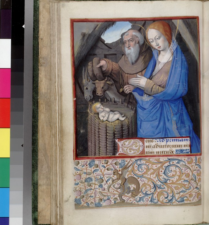 Nativity (Book of Hours) from Jean Bourdichon