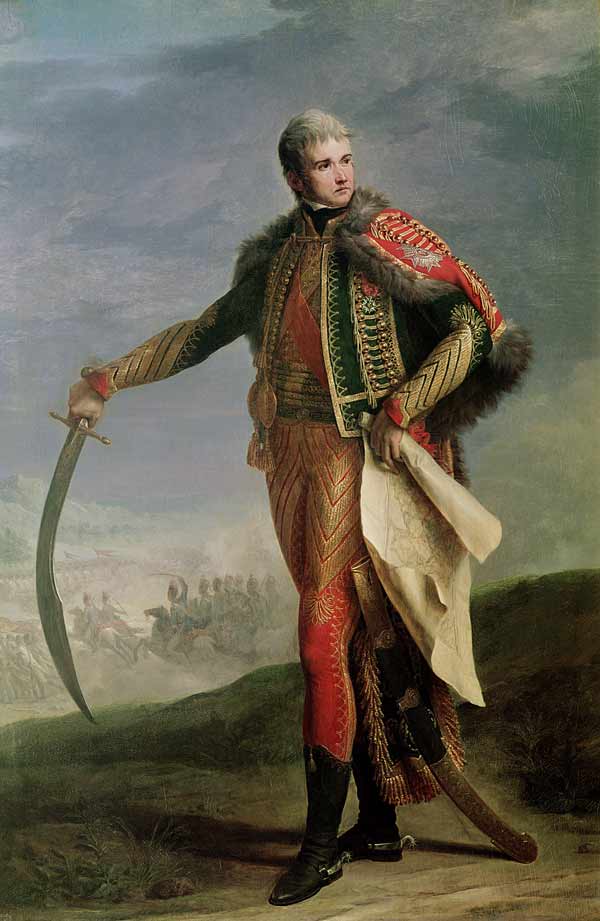 Portrait of Jean Lannes (1769-1809) Duke of Montebello, 1805-10 from Jean Charles Nicaise Perrin