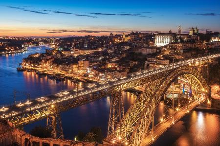 Portugal – Blaue Stunde von Porto