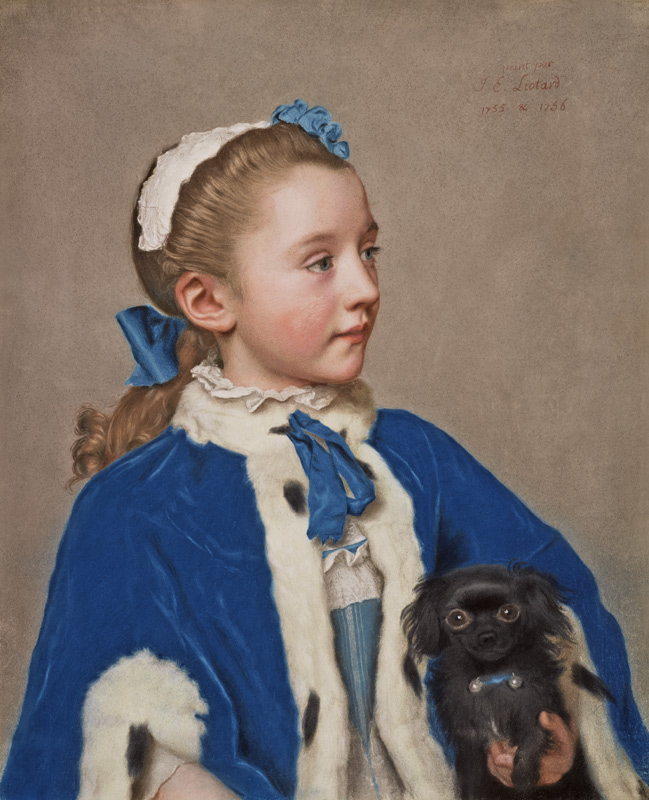 Maria Frederike van Reede-Athlone at Seven from Jean-Étienne Liotard