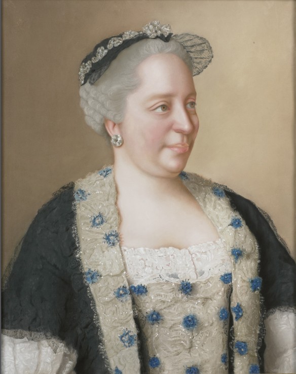 Portrait of Empress Maria Theresia of Austria (1717-1780) from Jean-Étienne Liotard