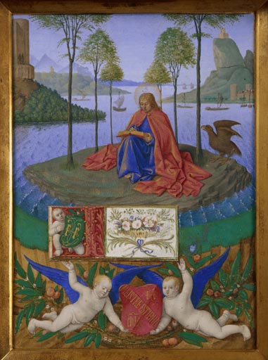 Johannes auf Patmos from Jean Fouquet
