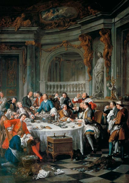 Die Austernmahlzeit from Jean François de Troy
