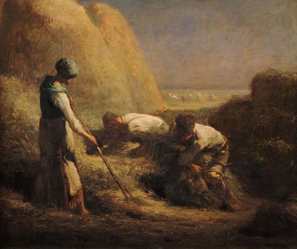 Millet / Hay-Harvest / 1850/51 from Jean-François Millet