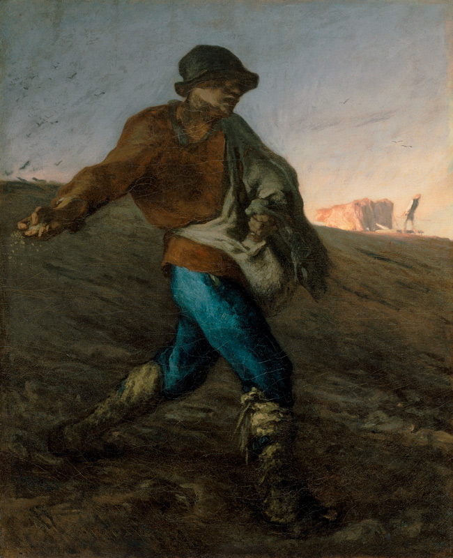 Der Sämann ll from Jean-François Millet