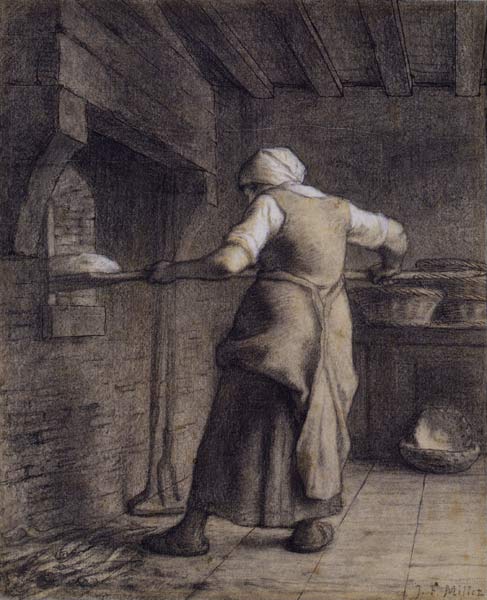 Eine Bäckerin from Jean-François Millet
