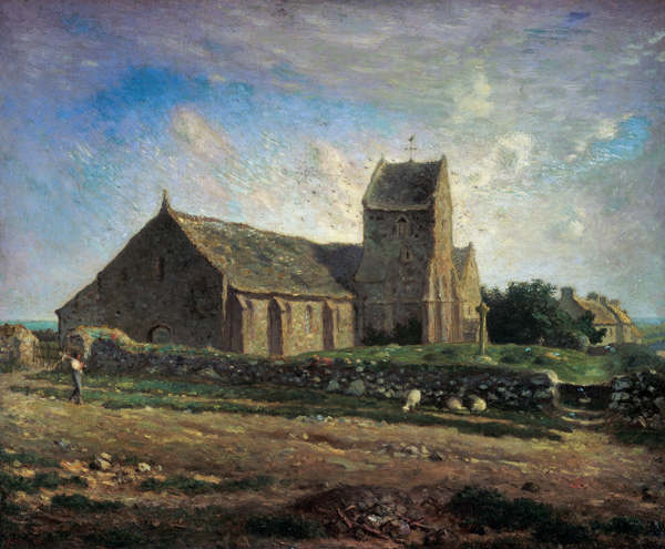 The Church at Greville from Jean-François Millet