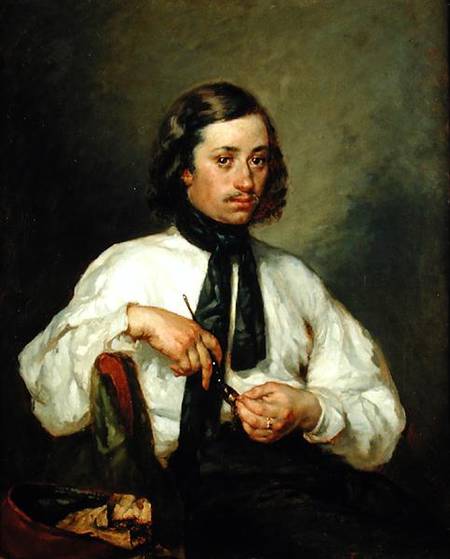 Portrait of Armand Ono, known as The Man with the Pipe from Jean-François Millet