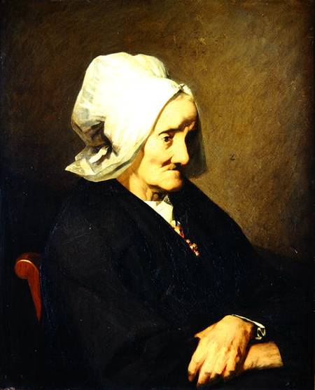 Portrait of the Widow Roumy from Jean-François Millet