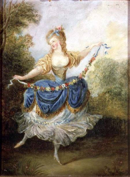 Dancer with a Garland from Jean Frederic Schall