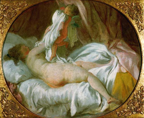 The Chemise Removed or The Lady Undressing from Jean Honoré Fragonard