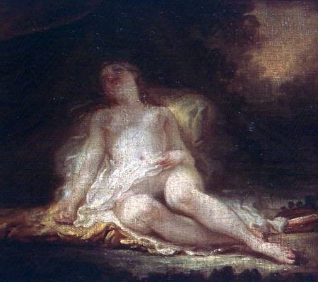 Sleeping Bacchante from Jean Honoré Fragonard
