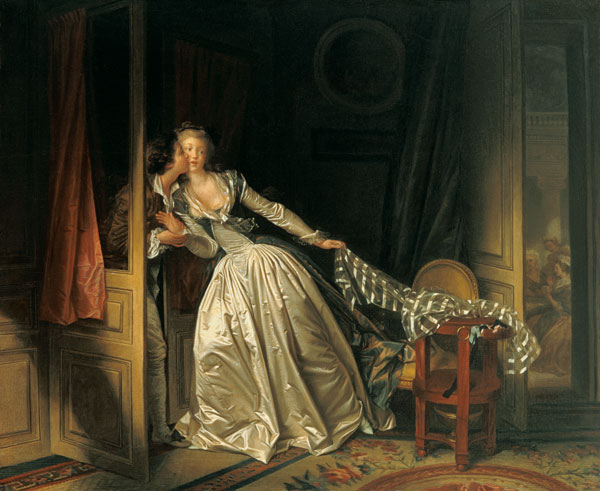 Der heimliche Kuss from Jean Honoré Fragonard
