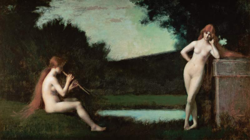 L'Eglogné. from Jean-Jacques Henner