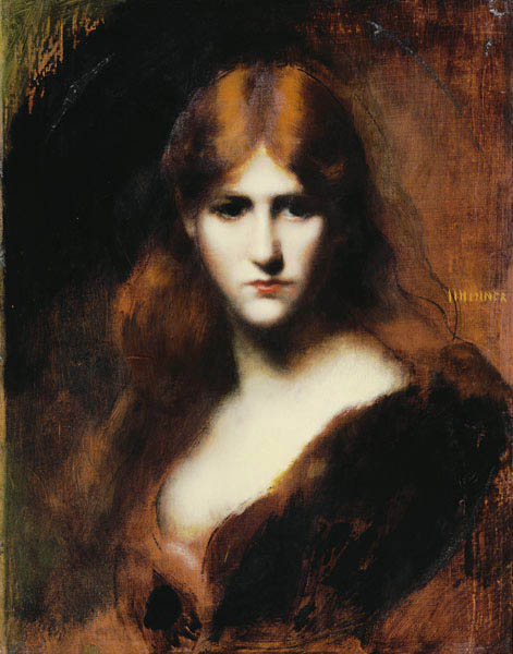 Portrait of a Woman from Jean-Jacques Henner