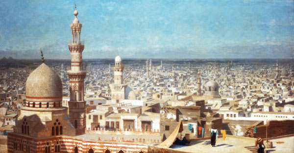 Blick über Kairo. from Jean-Léon Gérome