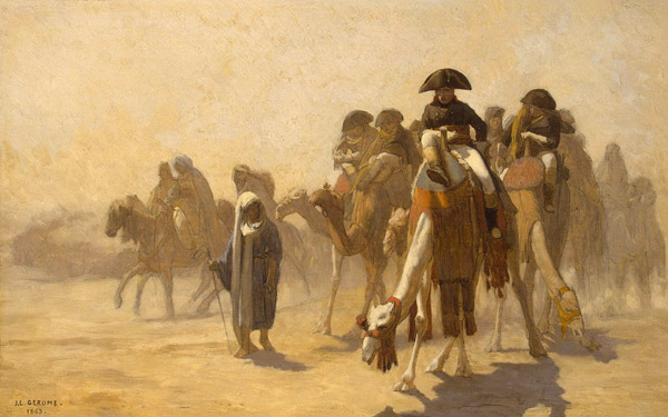 Napoleon in Egypt from Jean-Léon Gérome