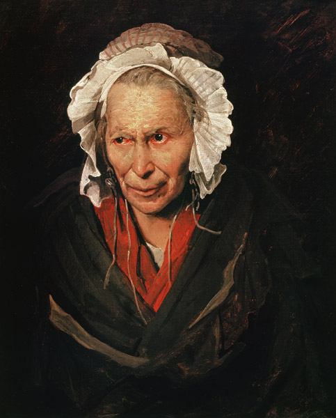 The Madwoman or The Obsession of Envy from Jean Louis Théodore Géricault