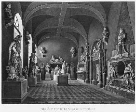 First view of the 17th century room, Musee des Monuments Francais, Paris, illustration from ''Vues p