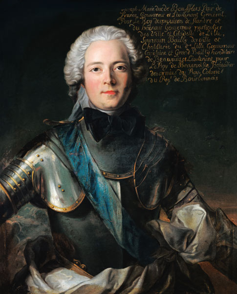 Joseph-Marie (1706-47) Duc de Boufflers from Jean Marc Nattier