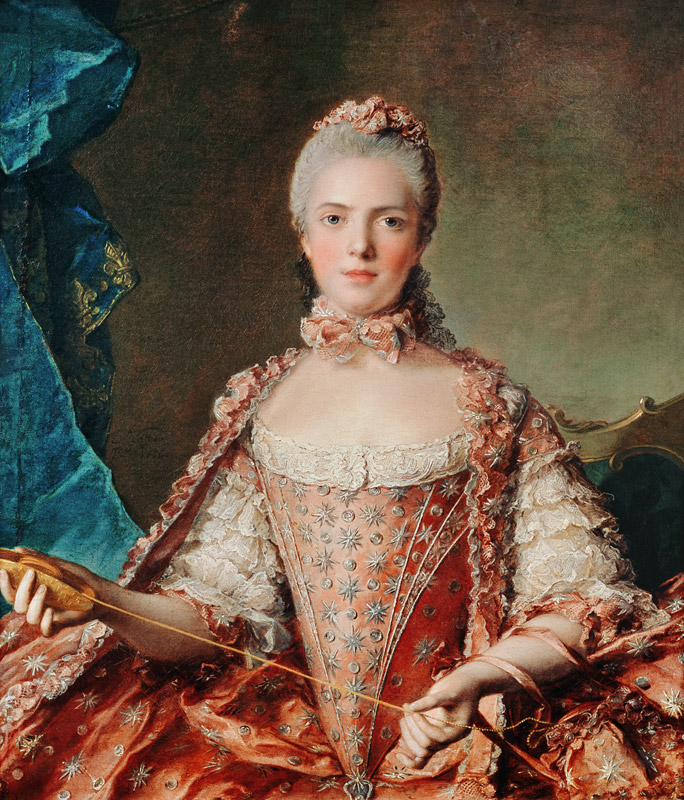 Portrait of Marie Adelaide (1759-1802) from Jean Marc Nattier