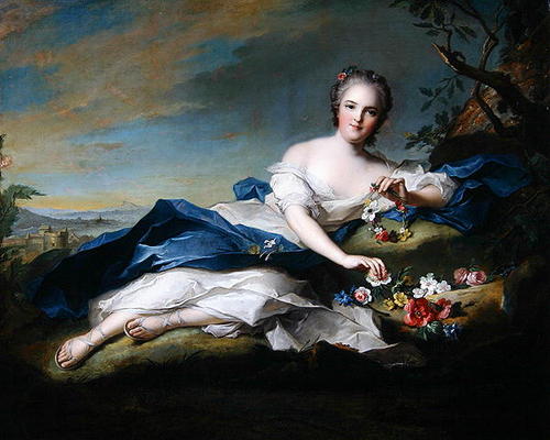 Portrait of Henriette de France, c.1742 (oil on canvas) from Jean Marc Nattier