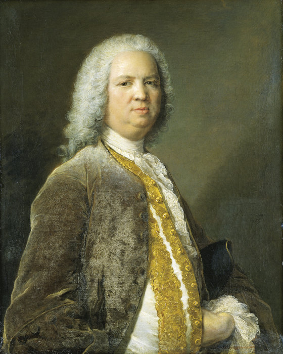 Bildnis des Frankfurter Bankiers Johann Georg Leerse (1691-1762) from Jean-Marc Nattier