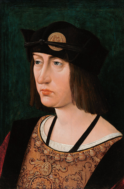 Portrait of Louis XII, King of France (1498-1515) from Jean Perreal