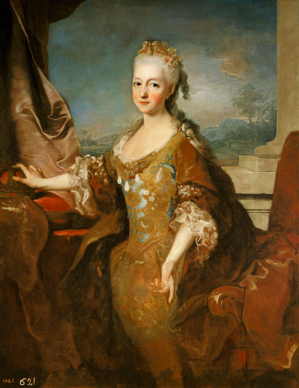 Portrait of Louise-Elisabeth d'Orleans (1709-42) from Jean Ranc