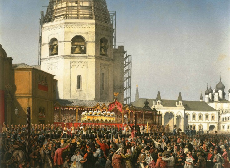 Procession after the Coronation from Jean Sorieul