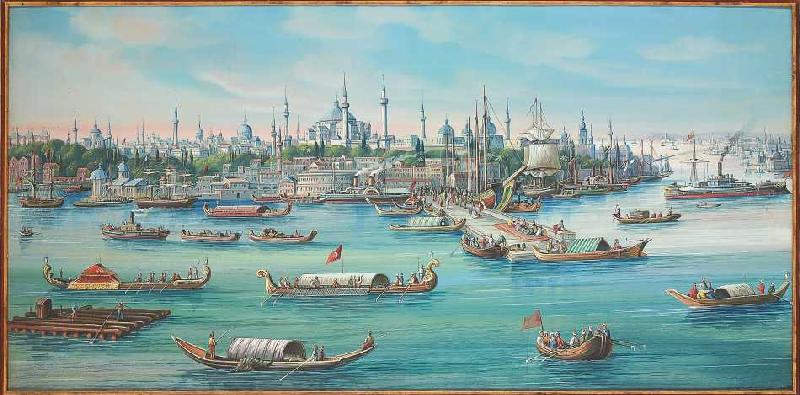 Ansicht von Konstantinopel vom Wasser aus from Jean Spath