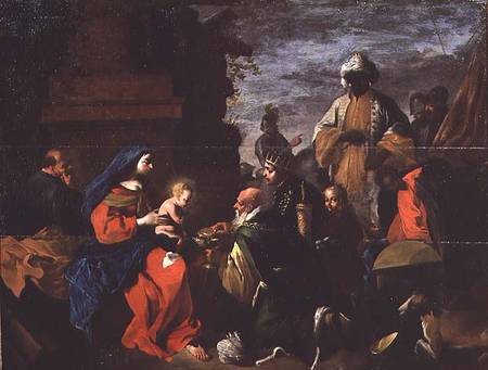 The Adoration of the Magi from Jean Tassel