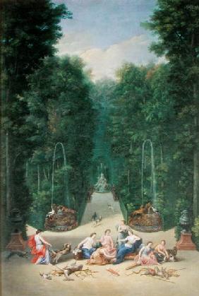 The Groves of Versailles: View of the Maze with Diana and her Nymphs
