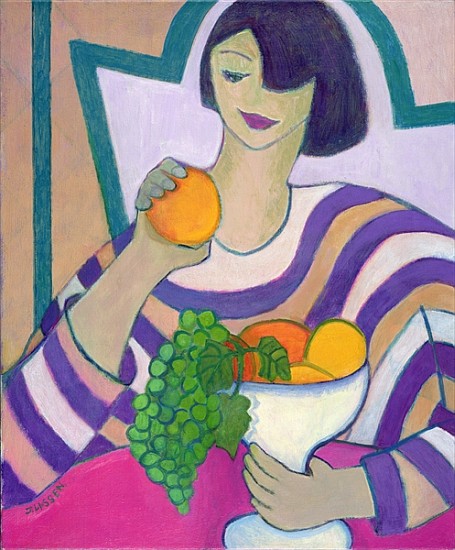 Forbidden Fruit, 2003-04 (acrylic on canvas)  from Jeanette  Lassen