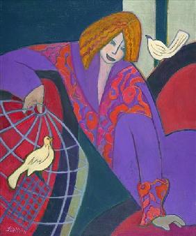 Free as a Bird, 2003-04 (acrylic on canvas) 