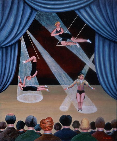 Circus Acrobats  from Jerzy  Marek