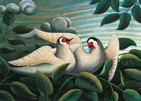 The Love Birds  from Jerzy  Marek