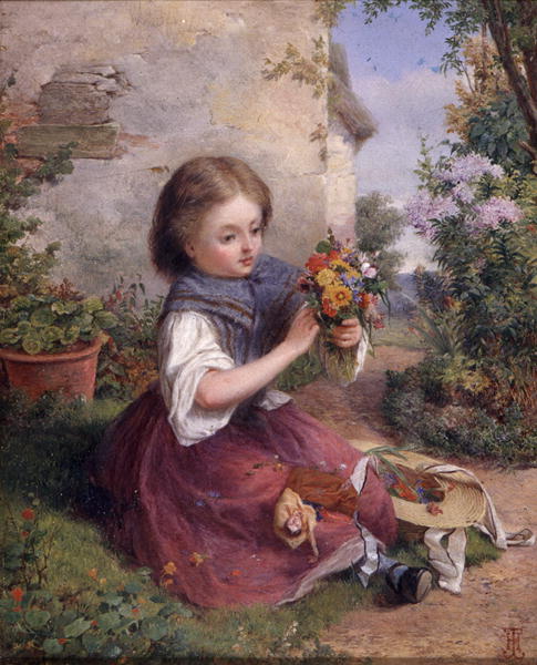 The Posy, c.1880 (oil on panel)  from Jessica Hayllar