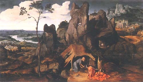 Der heilige Hieronymus in der Wüste from Joachim Patinir